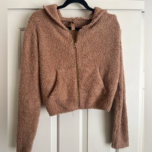 Skims Cozy Knit Zip Up Size XXS/XS